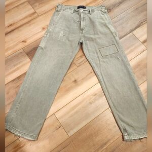 Abercrombie & Fitch Casual Green Cargo Pants